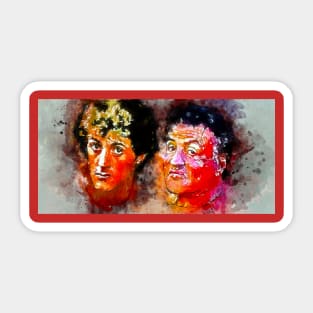 Stallone Portraits Sticker